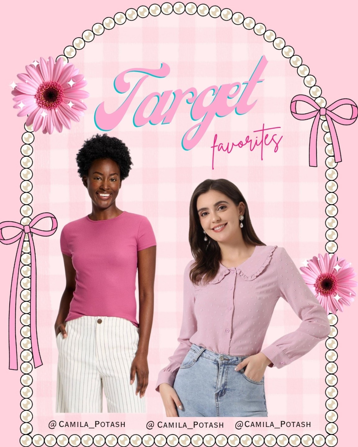 Pink tops are officially the staple of my feminine wardrobe 💕✨ From casual everyday basics to romantic girly details, these pieces are perfect for creating effortless soft girl outfits 🌸 I love how one top can completely change the vibe — from comfy casual chic to classy feminine style 🎀

The bright pink fitted tee is perfect for everyday outfits, errands, coffee runs, and casual spring looks 🤍 And the dreamy blush blouse with the delicate collar details feels straight out of a Pinterest outfit board ✨ These are the kind of pieces that make getting dressed feel fun, cute, and effortless 💖

If you love pink fashion, feminine basics, classy casual outfits, and soft romantic style, these tops definitely deserve a spot on your wishlist 🛍️🌷

Which pink top is your favorite? 💕

SHOP all my favorite fashion finds on my LTK ✨
 @Target 

pink tops, feminine fashion, soft girl aesthetic, casual chic outfits, classy feminine style, pink aesthetic, girly fashion, spring fashion, romantic outfits, trendy tops, cute everyday outfits, casual basics, Pinterest outfits, effortless style, feminine wardrobe, lifestyle creator, affordable fashion finds, classy casual style, cute pink outfits, trendy fashion

#PinkFashion #FeminineFashion #SoftGirlStyle #PinkAesthetic #CasualChic #SpringFashion #GirlyStyle #LTKStyle #LTKCreator #CuteOutfits #PinterestStyle #EverydayFashion #TrendyStyle #FashionFinds #LifestyleCreator #RomanticStyle #AffordableFashion #ClassyStyle #CasualOutfit #StyleInspo

#LTKMothersDay #LTKmomlife #LTKootd