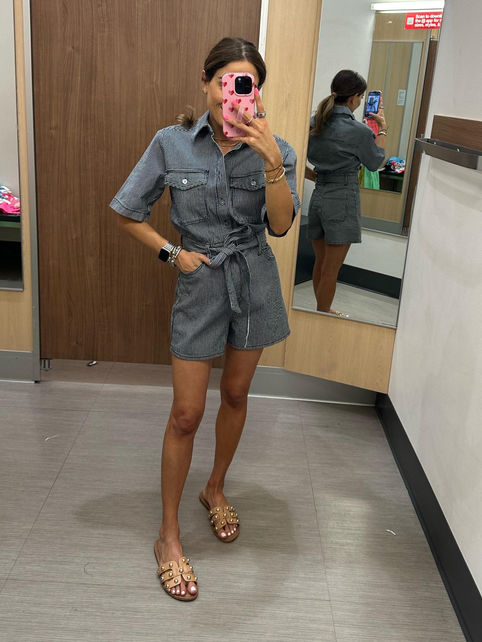 Target romper size Xs casual
Outfit idea 

#LTKFindsUnder50 #LTKFindsUnder100