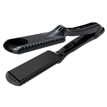 Croc Premium (INFRARED) Titanium Hair Straightening Flat Iron, Black, 1.5 | Walmart (US)
