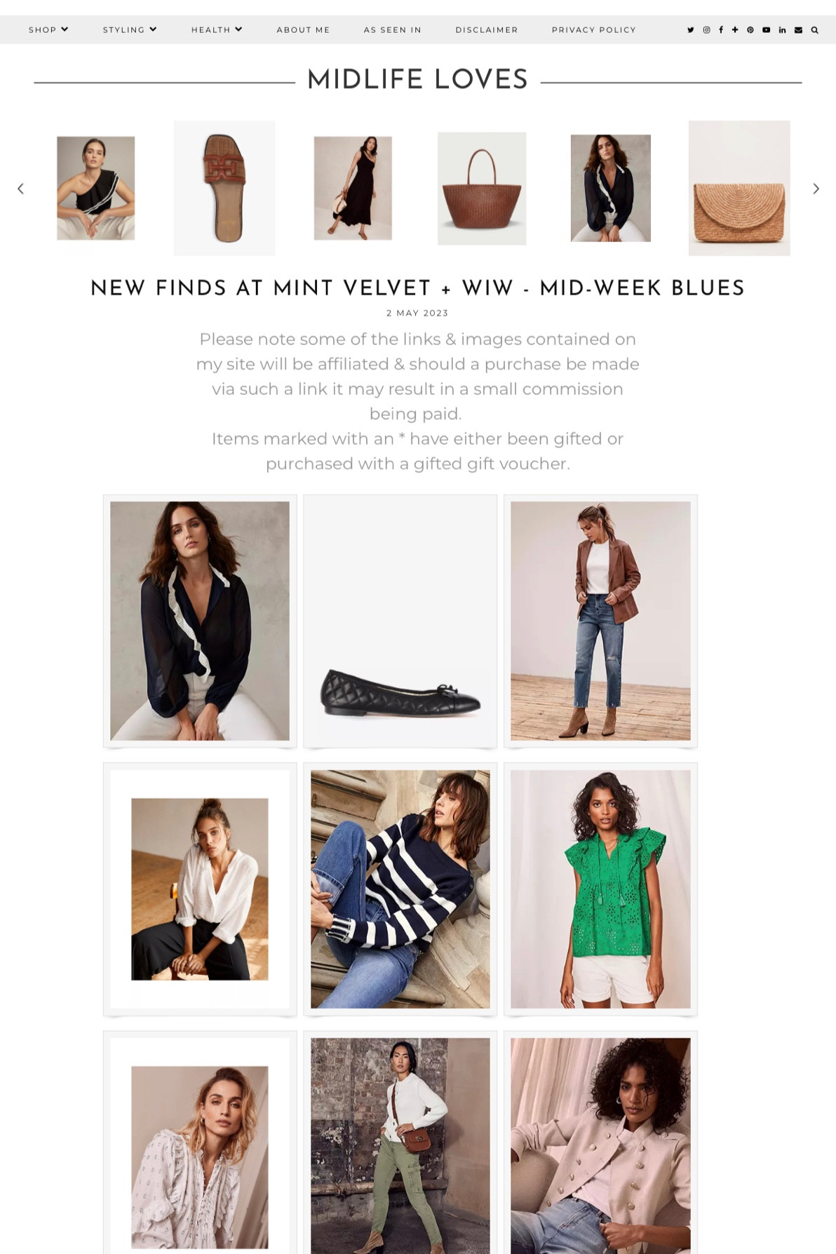 My Mint Velvet edit is now live & there's some stunning pieces https://www.mymidlifefashion.com/2023/05/new-finds-at-mint-velvet-wiw-mid-week.html #fashion #style #mymidlifefashion #midlife #over40 #midlifefashion #midlifestyle #over40fashion #over40style #springfashion #springstyle #summerfashion #summerstyle #effortlessfashion #timelessfashion #effortlessstyle #effortlessfashion #styleover40 #fashionover40 #mintvelvet #stylishpicks #fashionedit 

#LTKSeasonal #LTKeurope #LTKstyletip