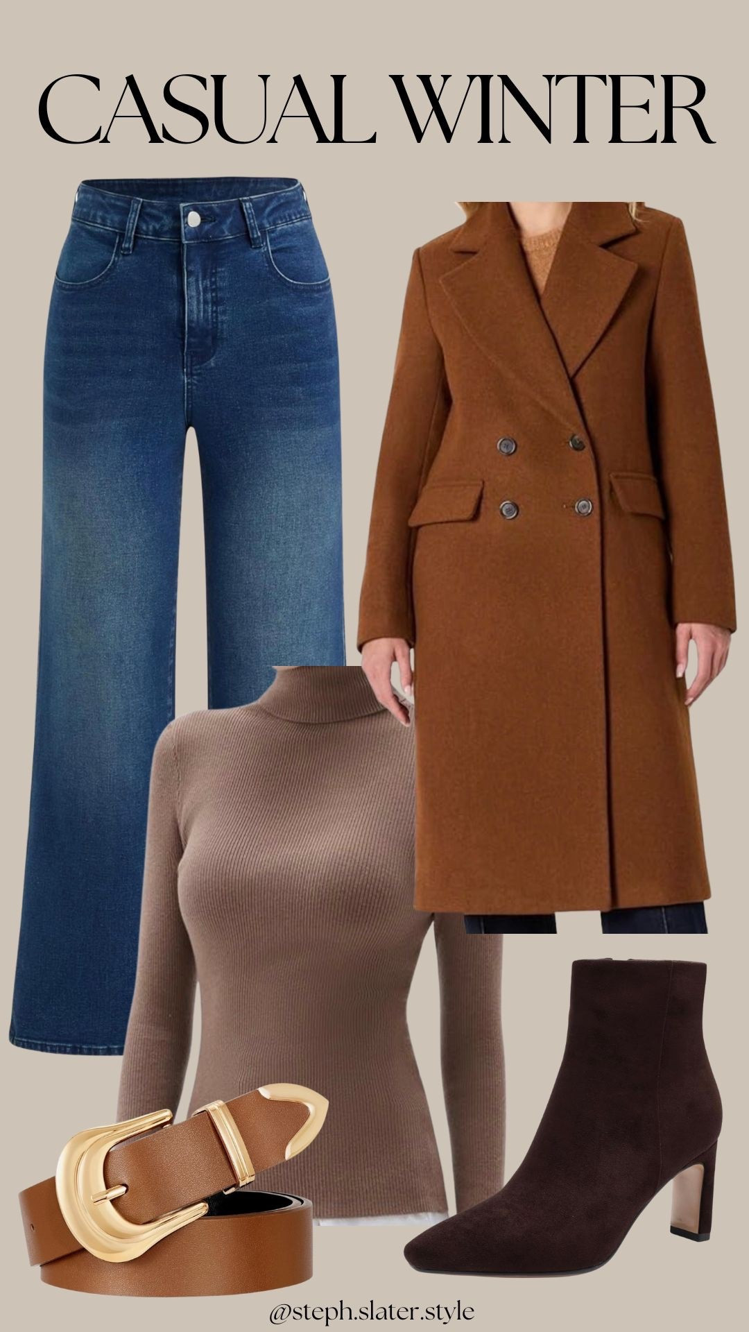 Classic casual look for winter  

#LTKSeasonal #LTKootd #LTKOver40