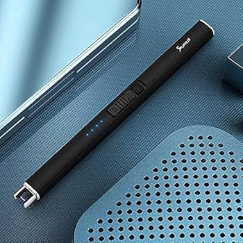 Amazon.com: SUPRUS Electric Lighter Arc Windproof Flameless USB Lighter Rechargeable Lighter with... | Amazon (US)