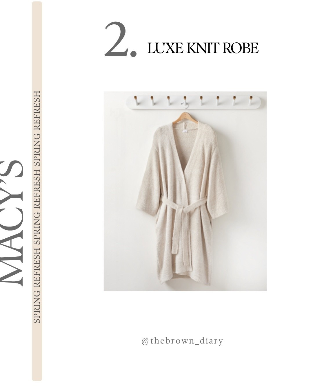 @Macys  Spring Refresh Sale Hotel Collection lux knit robe 

#LTKSaleAlert #LTKOver40 #LTKmomlife