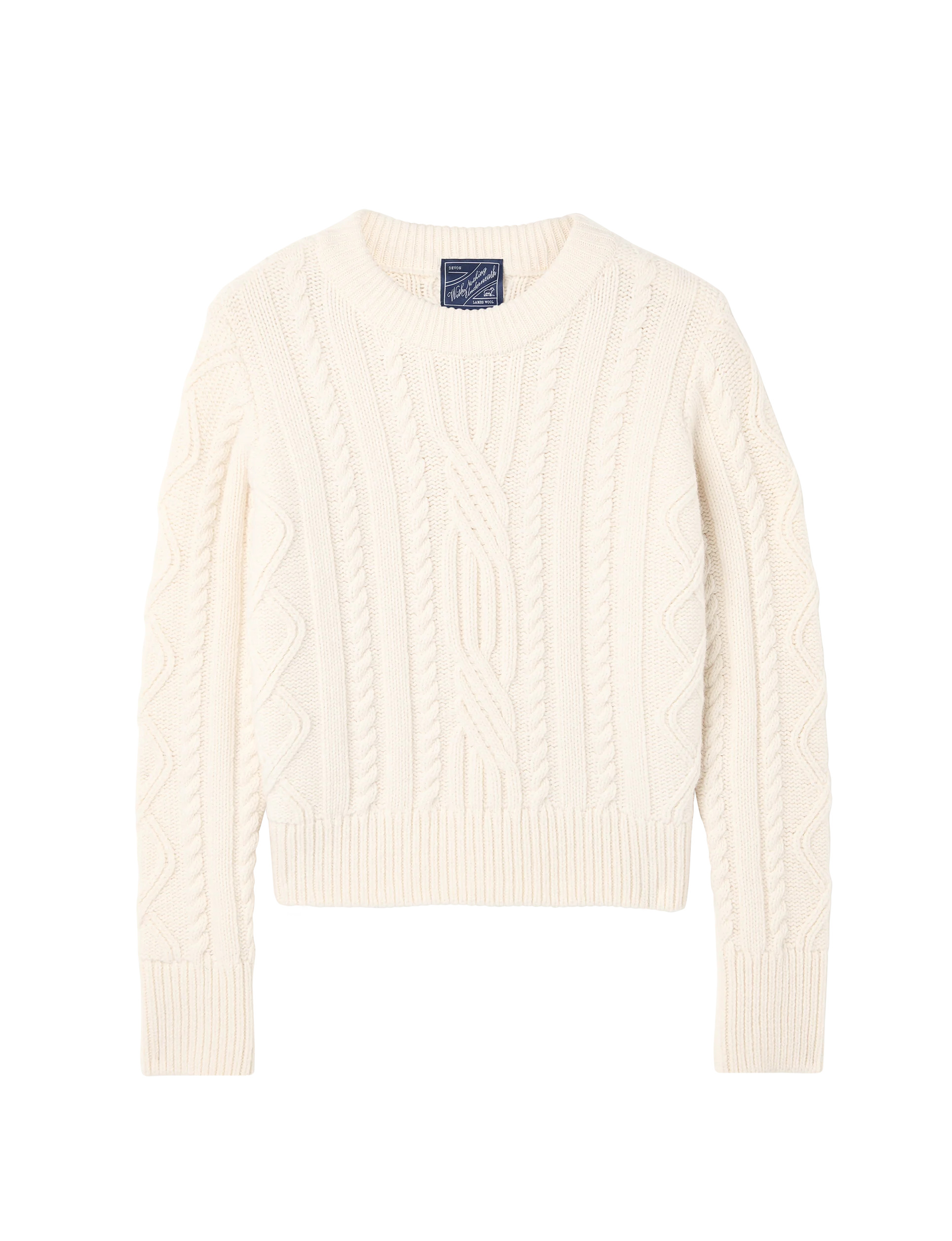 Devon Cable Jumper | With Nothing Underneath
