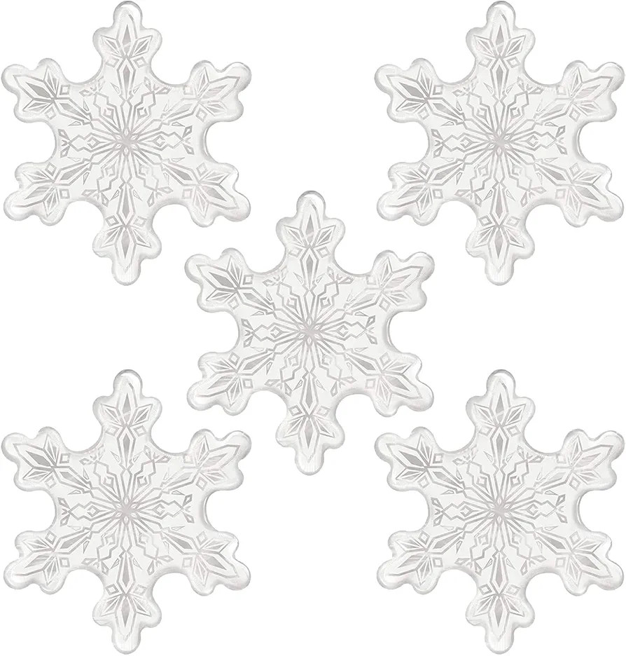 5pcs 36inch snowflake balloons-winter theme birthday party decerations supplier-winter flower for... | Amazon (US)