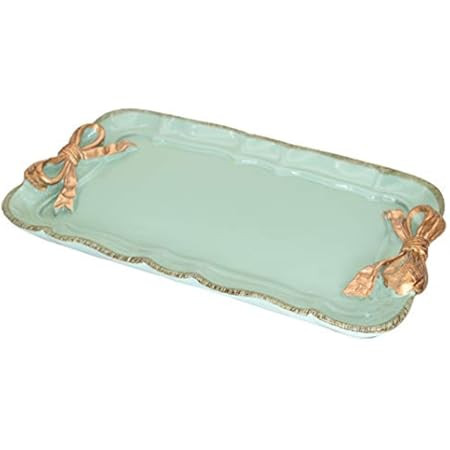 Vintage Jewelry Organizer Perfume Tray Ornate Decorative Organizer Makeup Tray Dish Tray Fruit Tray  | Amazon (US)