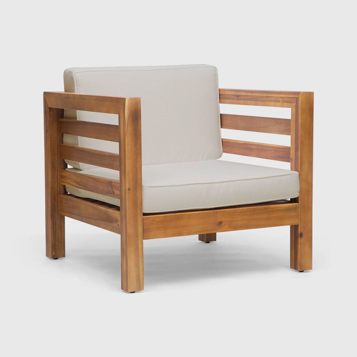 Oana Acacia Wood Club Chair - Christopher Knight Home | Target