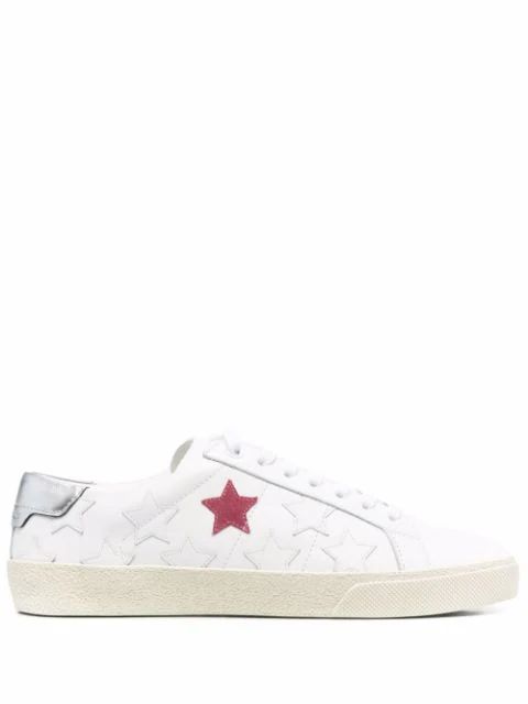 star-patch lace-up sneakers | Farfetch (US)