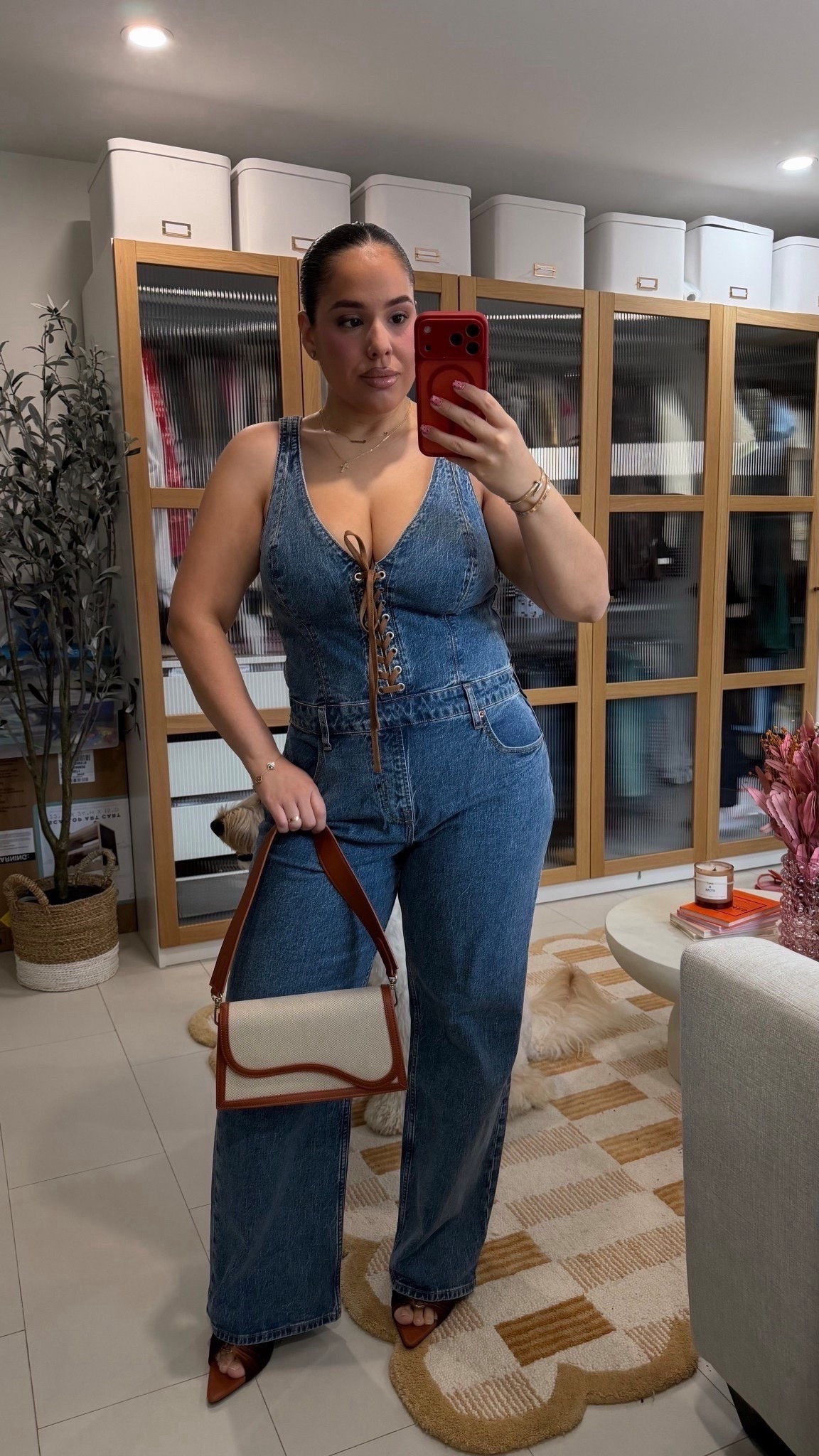 Weekend vibes! Wearing size L in the jumpsuit! 




#LTKMidsize #LTKgrwm #LTKootd