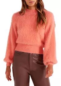 MINKPINK Women's Luma Fluffy Sweater | Belk