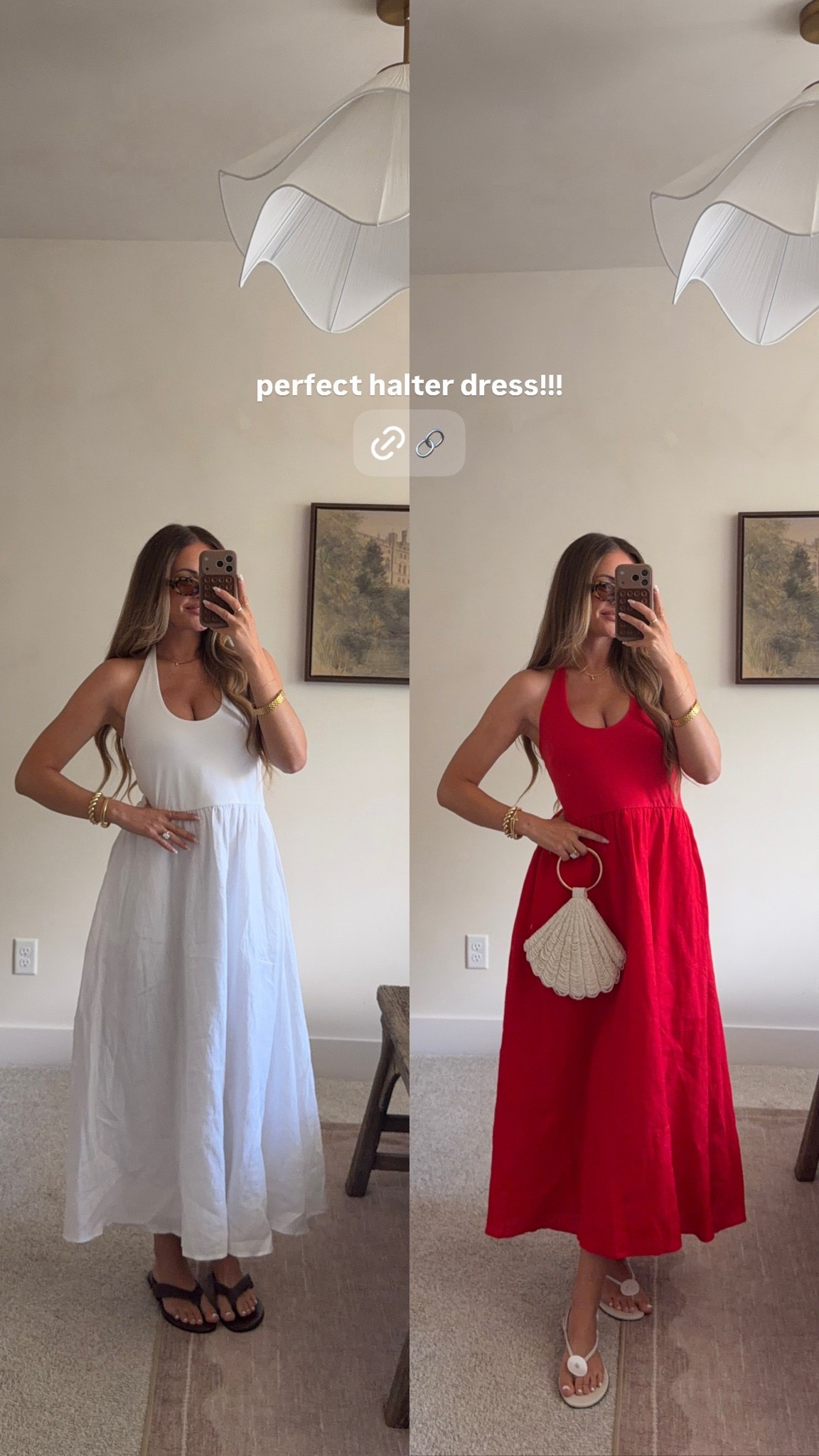 The cutest halter dresses from @jcrew!! I’m wearing size S in the dresses and my true size in the sandals! All of the bags are so cute too!

 #injcrew #ad

#LTKootd #LTKgrwm