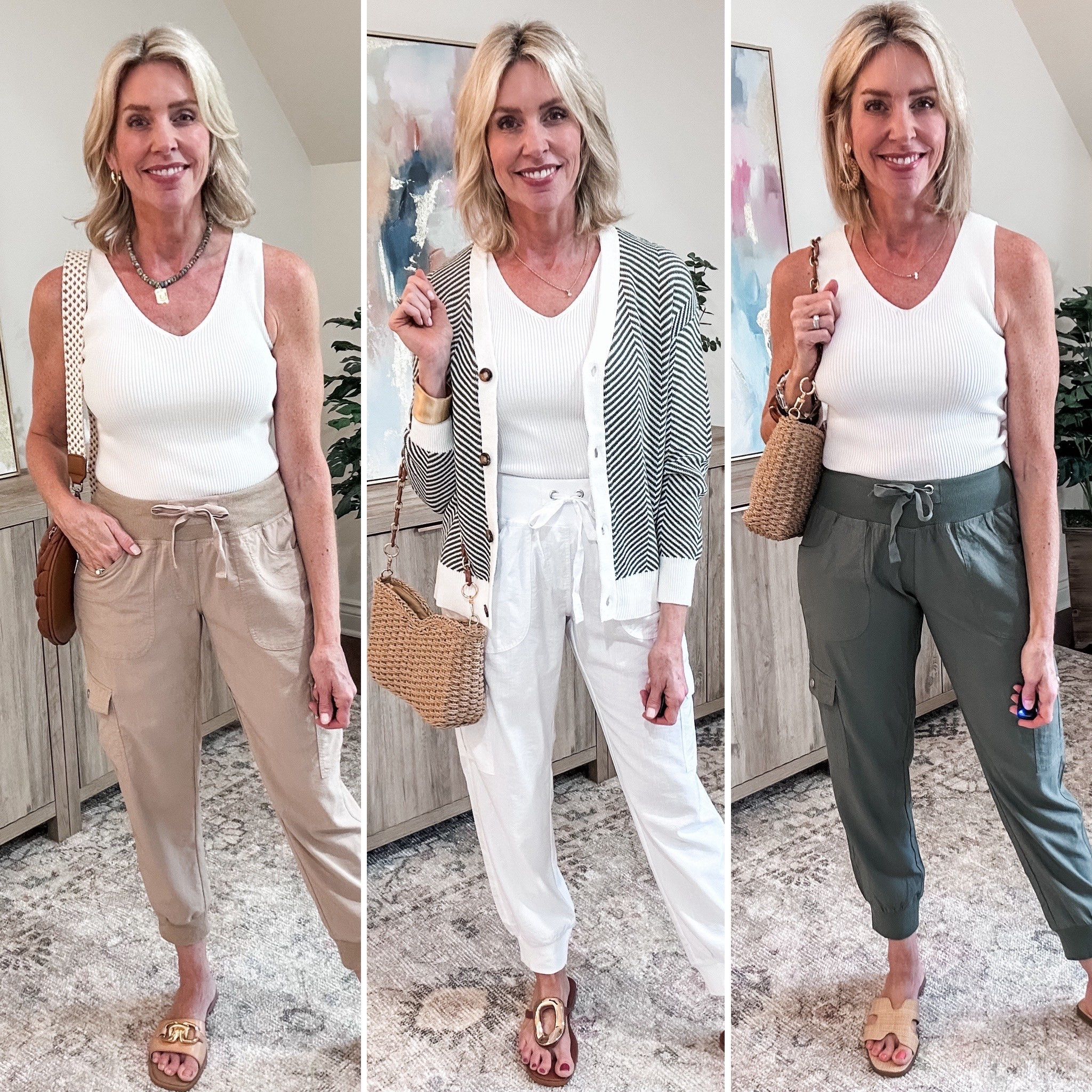 If you don't love shorts, these Amazon lightweight joggers are a great alternative! They feature super soft fabric that will also keep you cool. Plus a stretchy waistband, perfectly placed back pockets, and front tie. 

They come in 13 colors and 8 sizes. Fit is true to size.

#LTKOver40 #LTKFindsUnder50 #LTKTravel