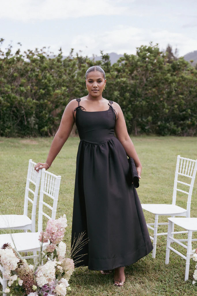 Marcelline Maxi Dress - Black | Petal & Pup (US)