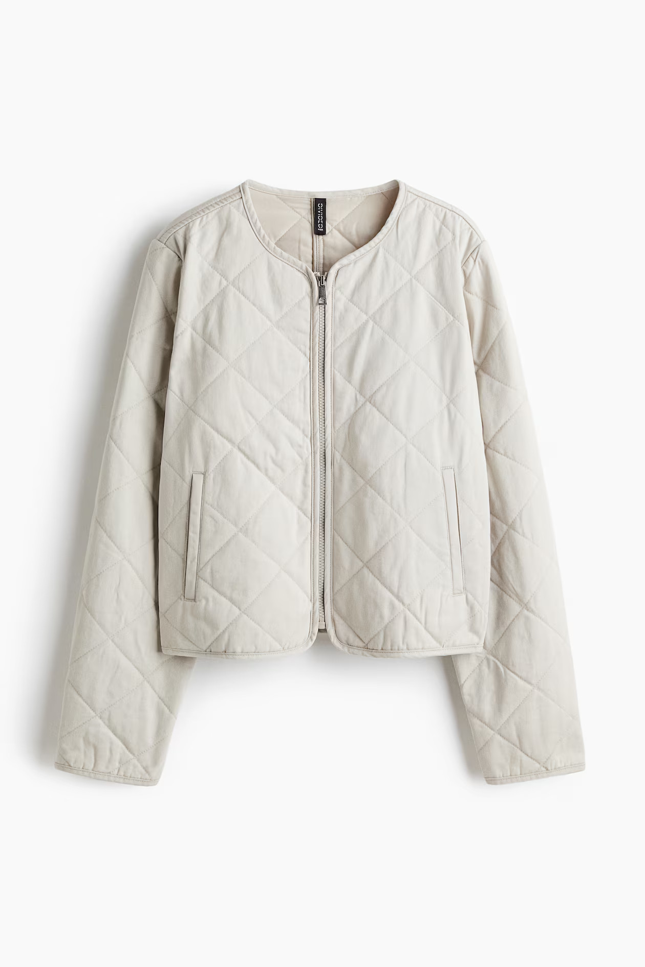 Quilted cotton jacket | H&M (UK, MY, IN, SG, PH, TW, HK)