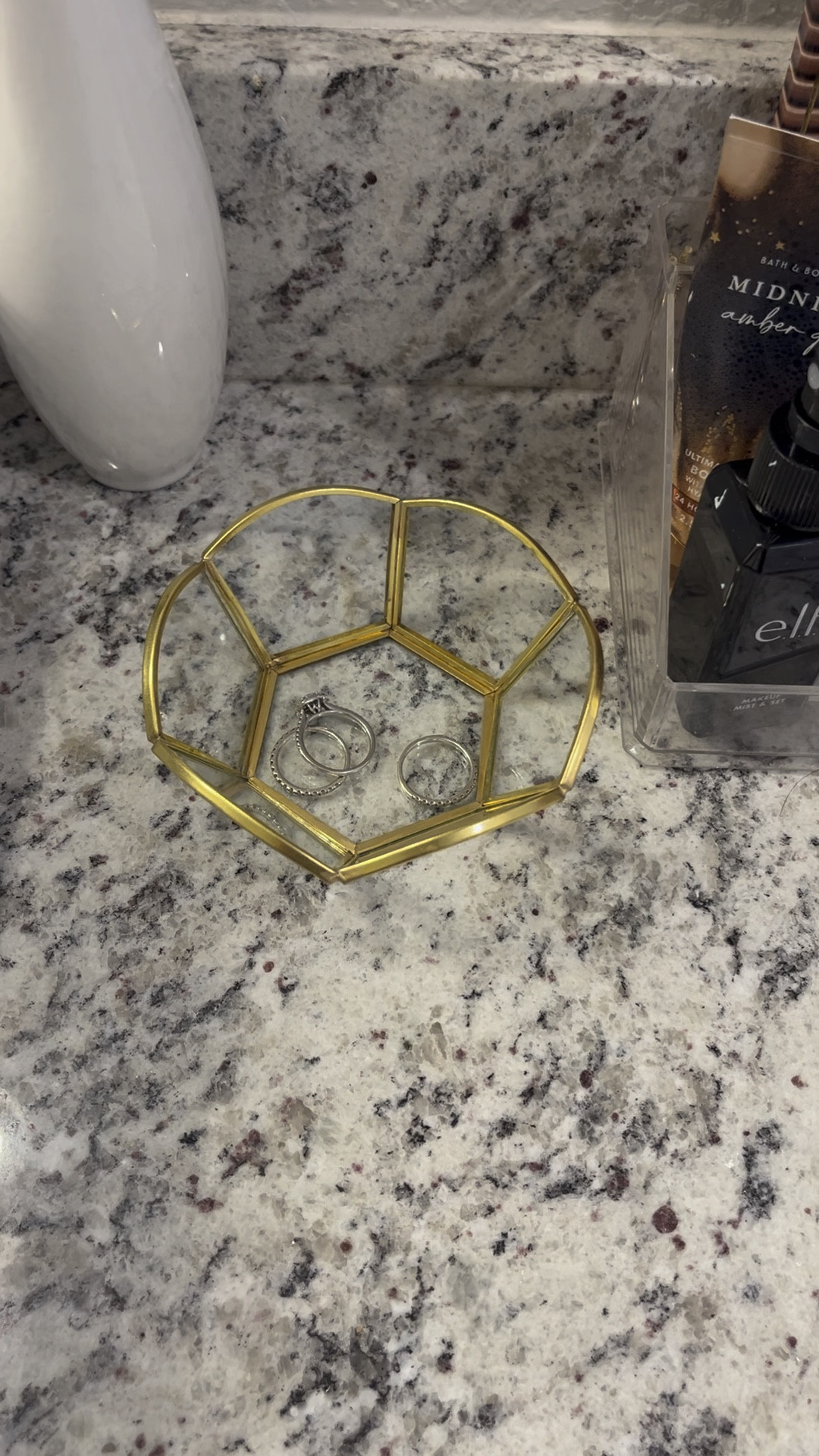 These Walmart petal class tray is perfect way for you to store your rings or your favorite jewelry! 

#LTKVideo #LTKhome