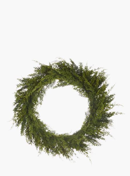 36" Cedar Wreath | The Style Edit Collective