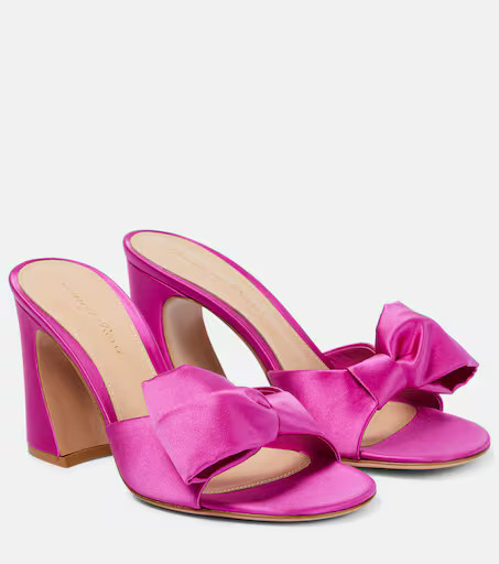 Rosie satin mules | Mytheresa (UK)