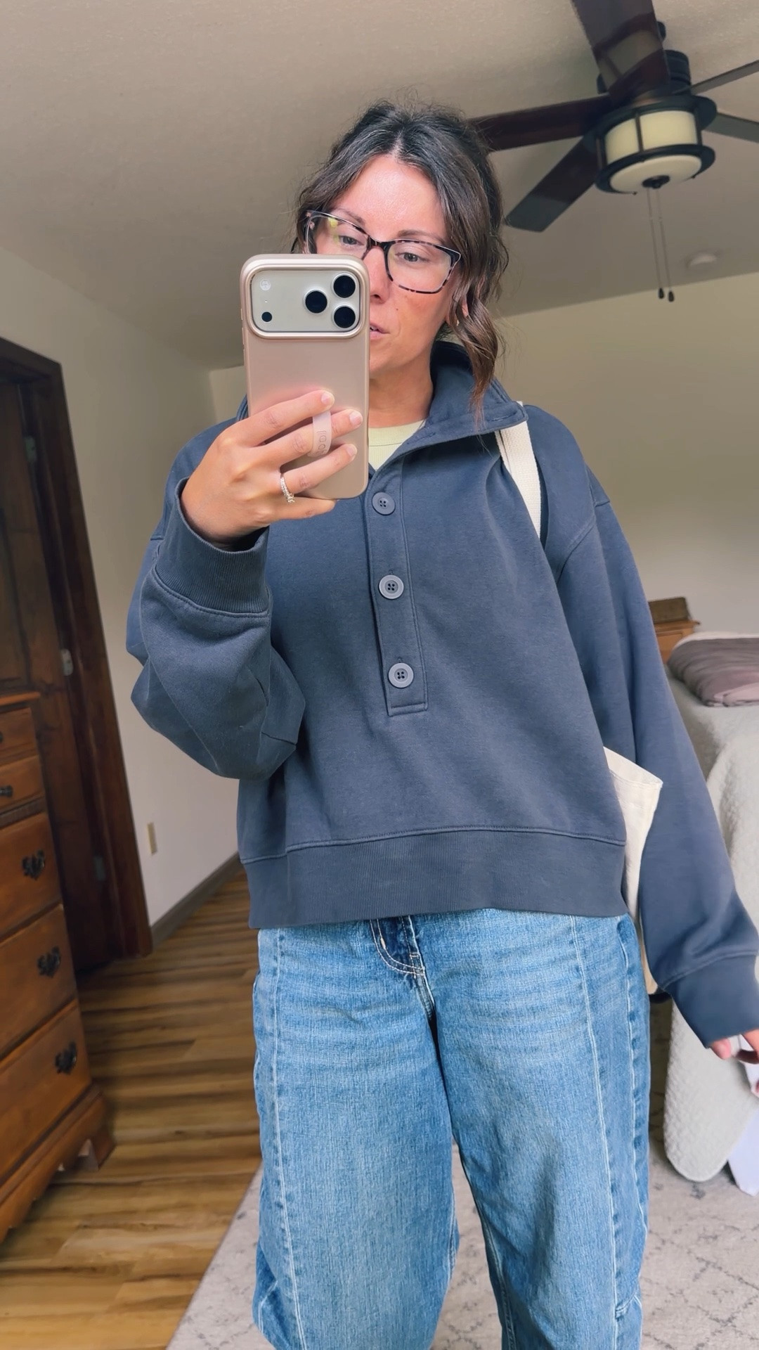 Dipping my toes into fall fashion with this cutie sweatshirt! 75% cotton. Wearing size small. Xs in my tank and 0 petite in my barrel jeans. My Birkenstock sandals are size 36. 

The sweatshirt is also on sale for $17.50 today!

#LTKPetite #LTKSeasonal #LTKSaleAlert