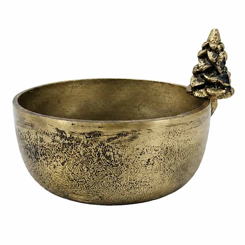 Gold Brass Tree Candy Bowl, Brown, Aluminum, sold by At Home | At Home