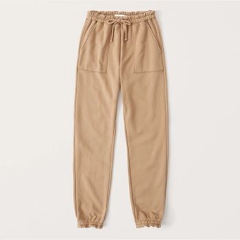Ruffle-Waist Classic Sweatpants | Abercrombie & Fitch (US)