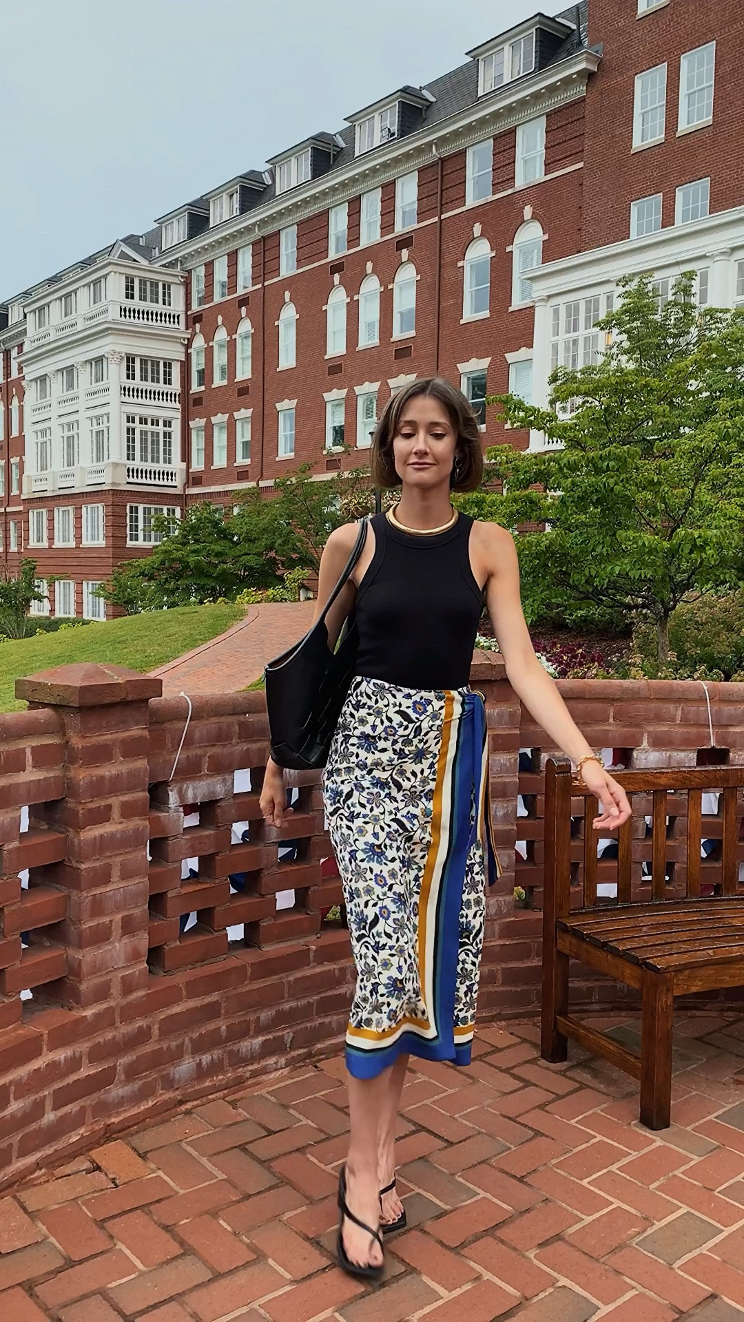 This pretty print wrap skirt is all you need for summer vacation! A collaboration with my favorite French brand. 

#LTKTravel #LTKOver40 #LTKSeasonal