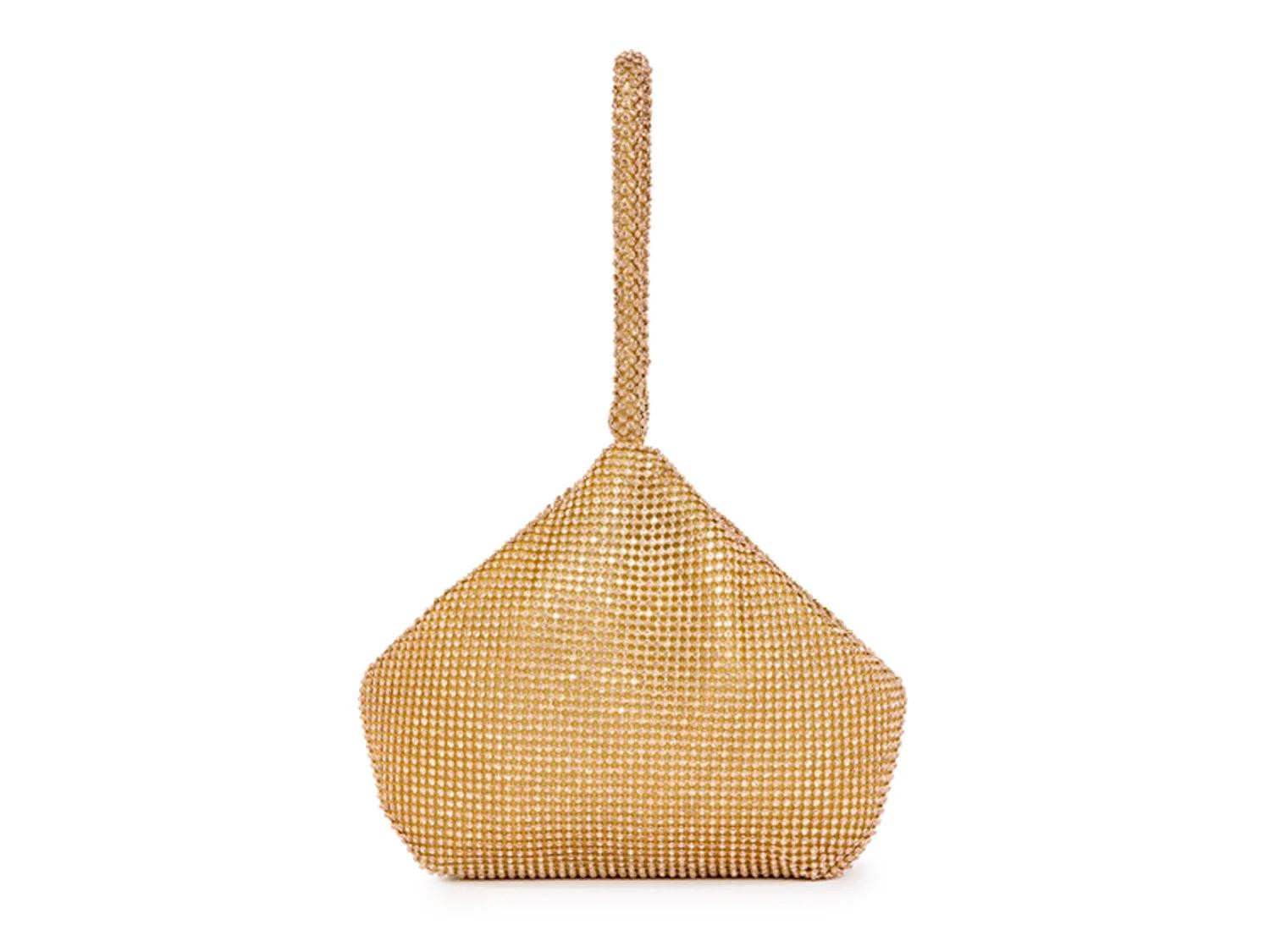 Lady Couture Bling Clutch | Women's | Gold Metallic | Size Not Applicable | Handbags | DSW