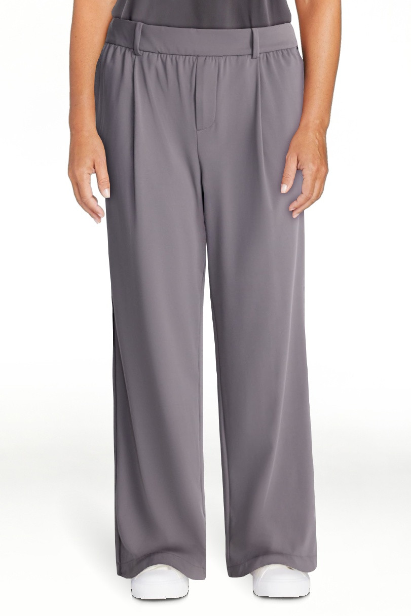 Avia Women's and Women's Plus Interlock Wide Leg Trousers, 31" Inseam, Sizes XS-4X | Walmart (US)