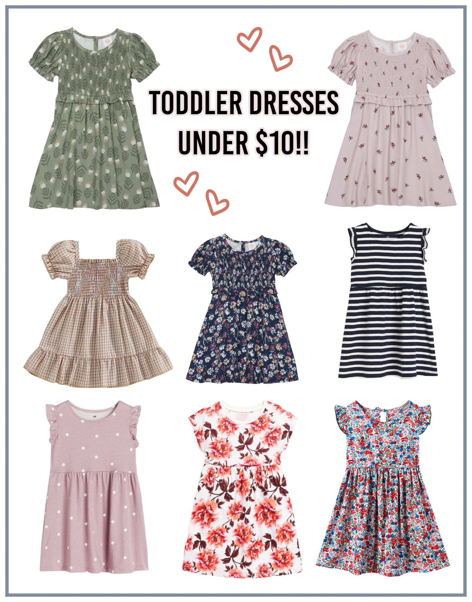 Dresses Under $10