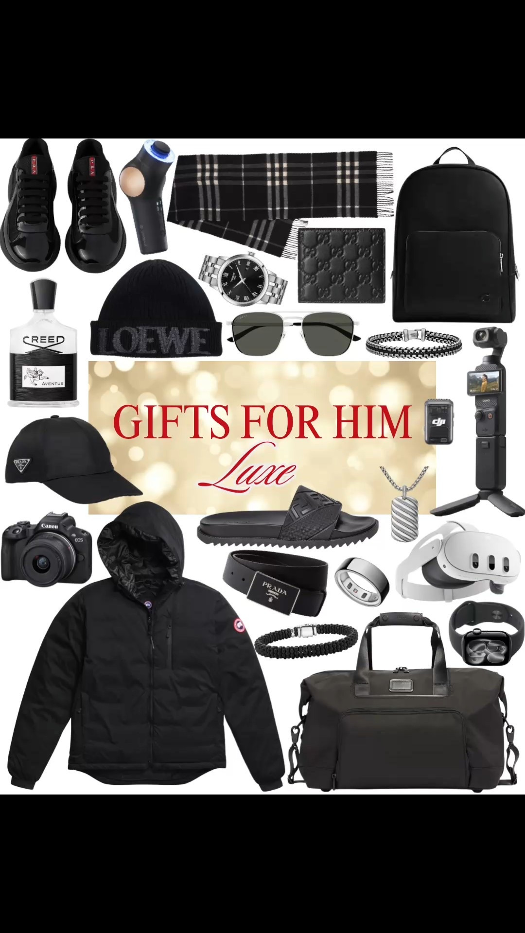Luxe holidays gift guide for him 🖤🎁

#LTKGiftGuide #LTKSaleAlert #LTKHoliday