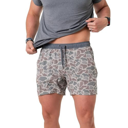 BURLEBO Athletic Short - Classic Deer Camo | Amazon (US)
