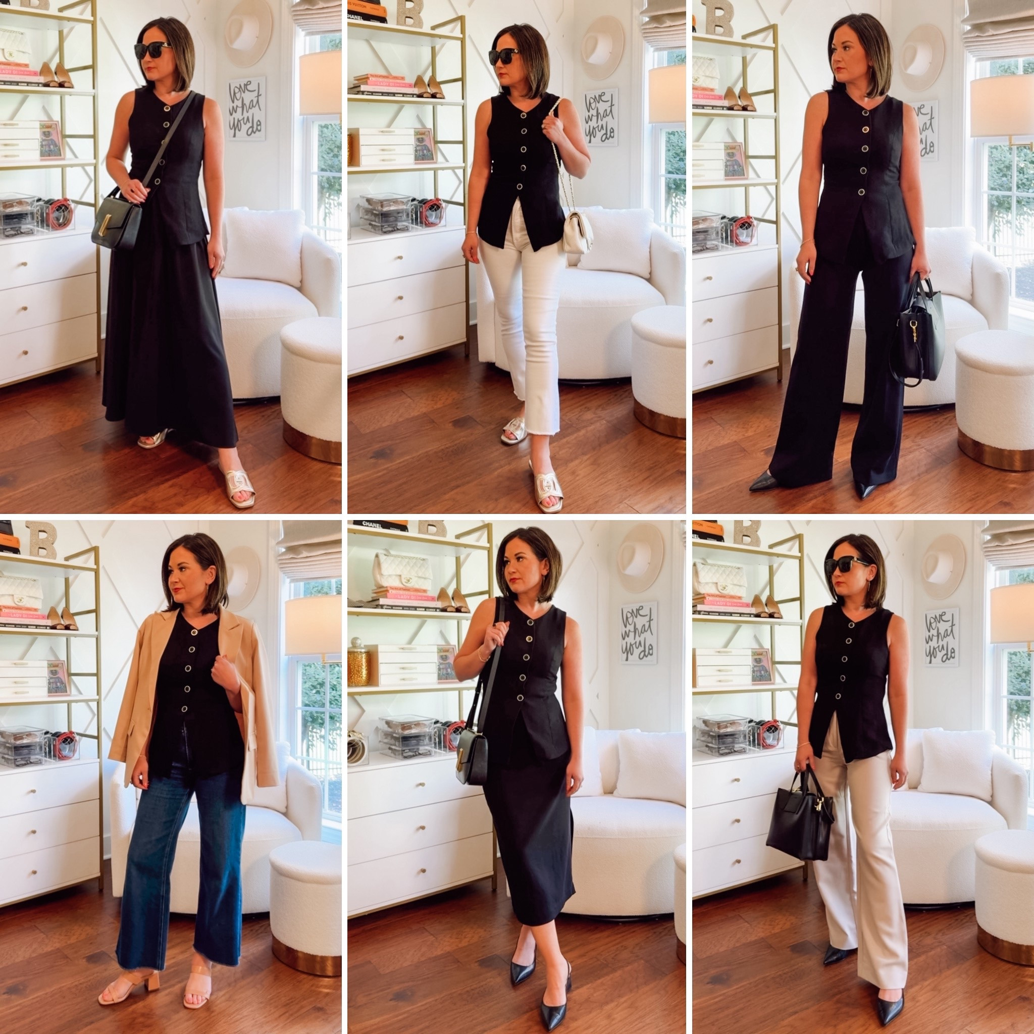 Styling this $28 best from
Target 6 ways for spring and summer - capsule wardrobe - fashion over 40 - womens style tips - neutral
Style 

Codes- 
Spanx - bestyledcoxspanx for 15% off 
Inez shoes bestyled15 for 15% off
Nickel & Suede blair20 for 20% off
Aallyn handbags blair25 for 25% off 

#LTKStyleTip #LTKOver40 #LTKFindsUnder50