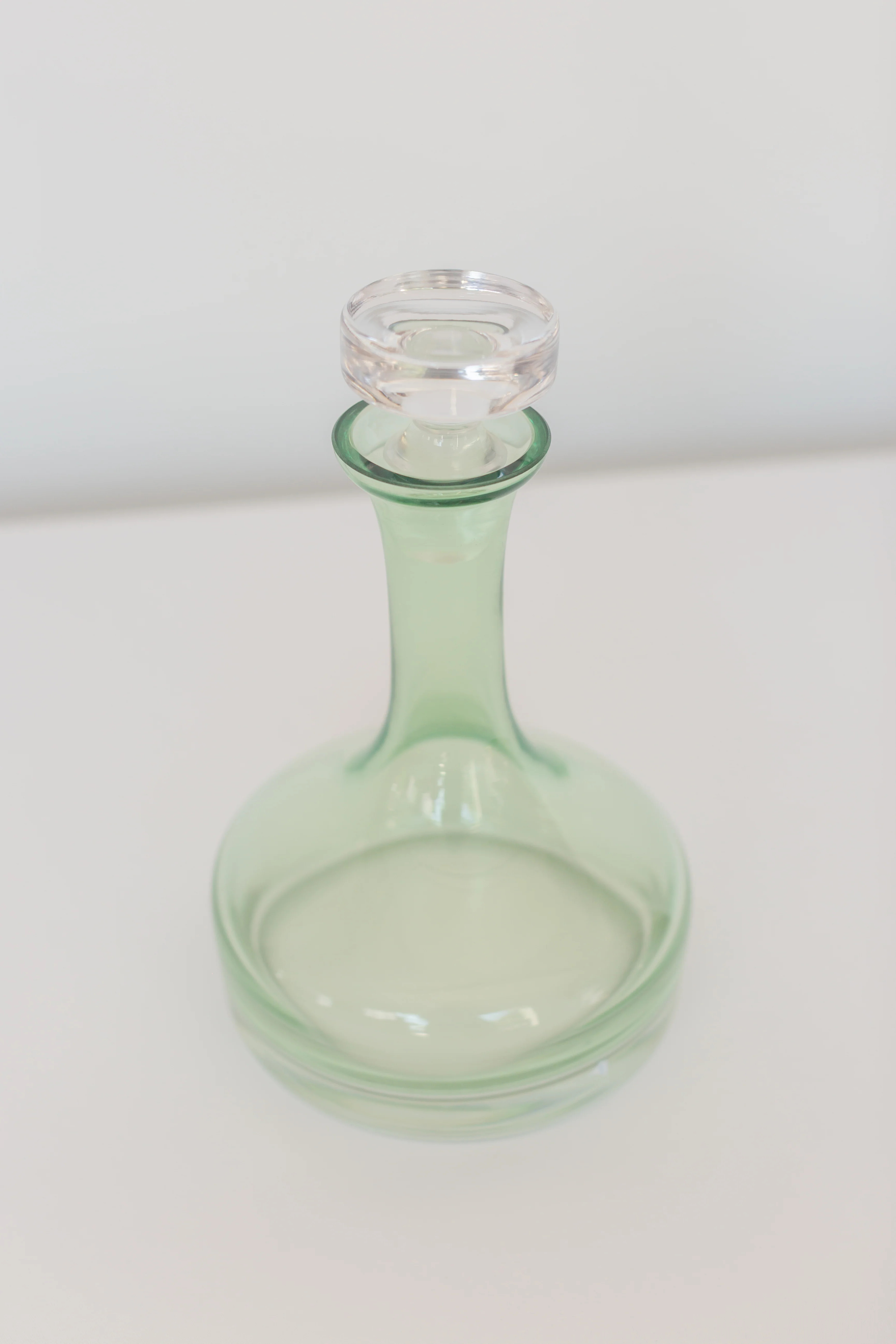 Estelle Colored Decanter- Vogue {Mint Green} | Estelle Colored Glass