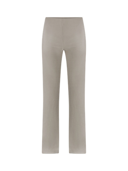 Brushed Softstreme Ribbed Zip Flared Pant 32.5" | Lululemon (US)