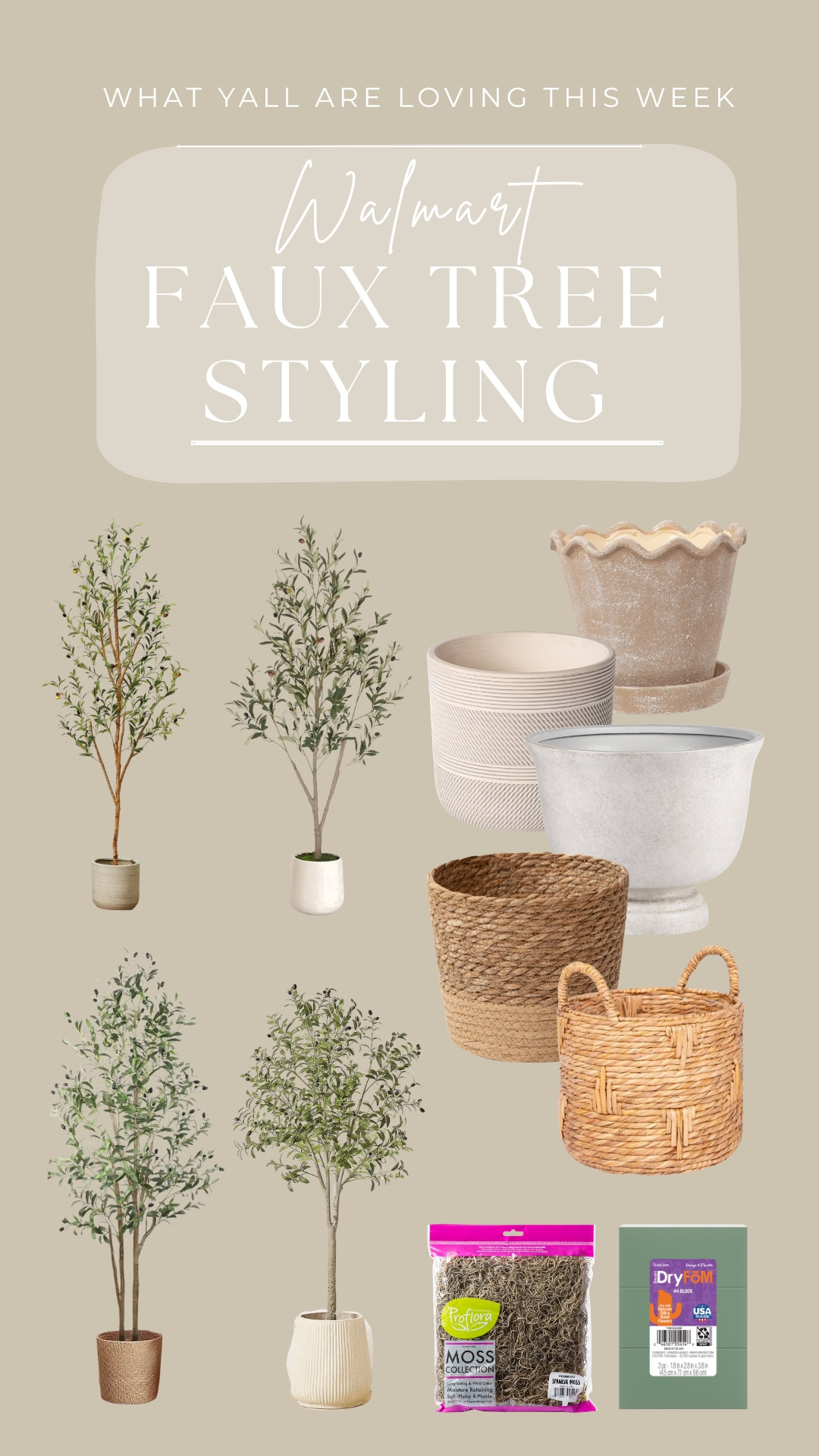 Faux tree styling is one of the easiest ways to bring life into a space. 🌿 A tall, leafy tree instantly fills an empty corner, adds height and texture, and makes a room feel more finished. The best part is you get that fresh, natural look all year long without any upkeep — simple, timeless, and always beautiful. ✨

• •
faux tree decor, living room styling, neutral home, home decor inspiration, faux plant, corner styling, cozy home, chic home finds

#LTKHome