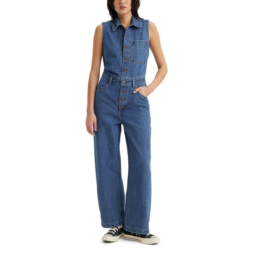 Levi's Women's Sleeveless Jumpsuit | Amazon (US)