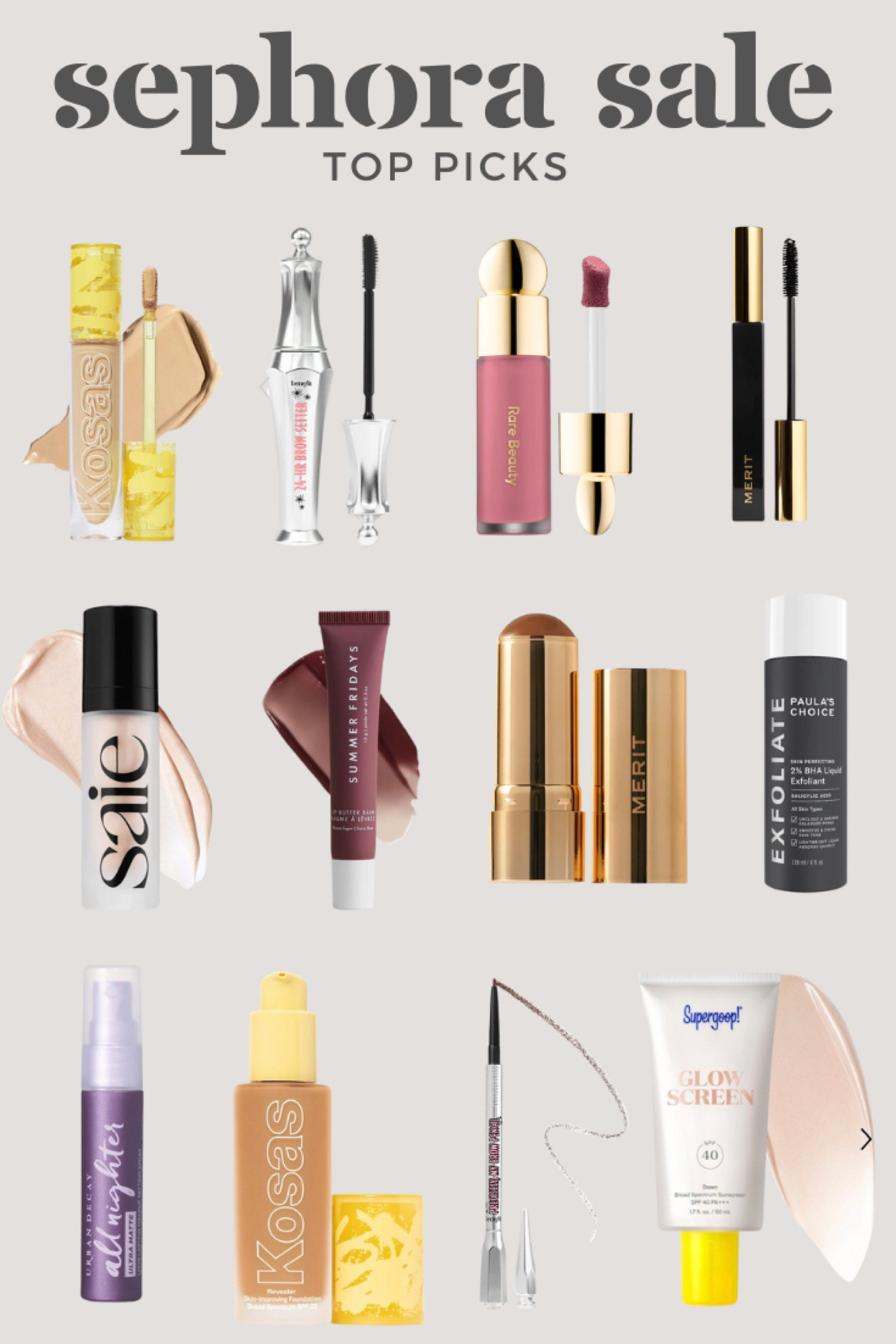 SEPHORA SALE LAST CALL 💄 rounding up all my top picks that I use in my daily makeup or skincare routine! 💗 #sephora #sephorafinds #sephorasale

#LTKBeauty #LTKSaleAlert