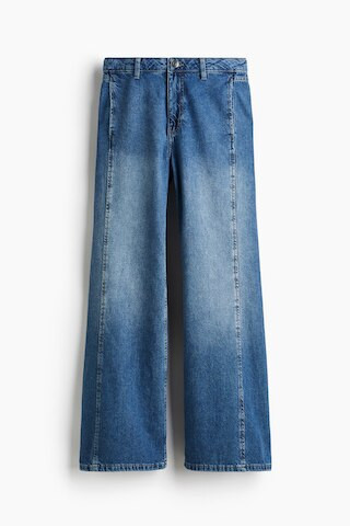 H & M - Wide Regular Jeans - Blau - Damen | H&M (DE, AT, CH, NL, FI)