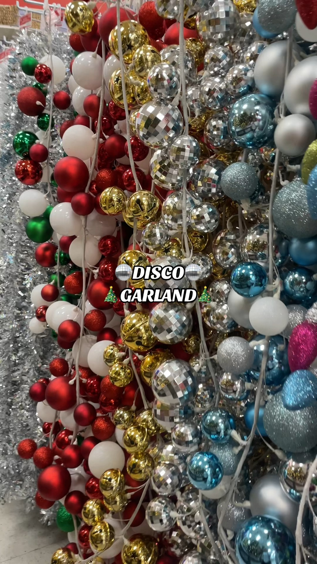 🪩 DISCO BALL 🪩 Christmas Garland🎄🤩 @ Michaels!

#LTKHoliday #LTKSeasonal #LTKfindsunder50