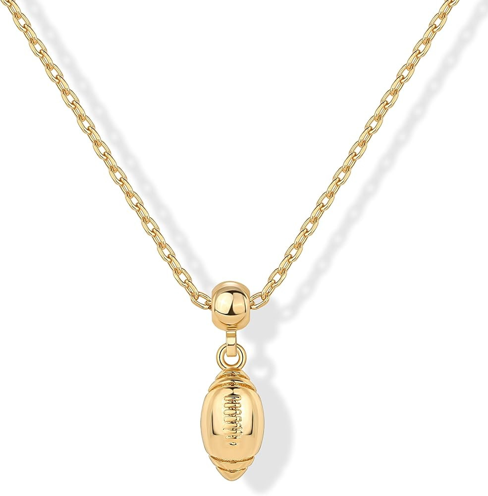 PAVOI Adjustable Whimsical Gold Charm Necklace for Women, 14K Gold Plated Cute Dainty Pendant Nec... | Amazon (US)