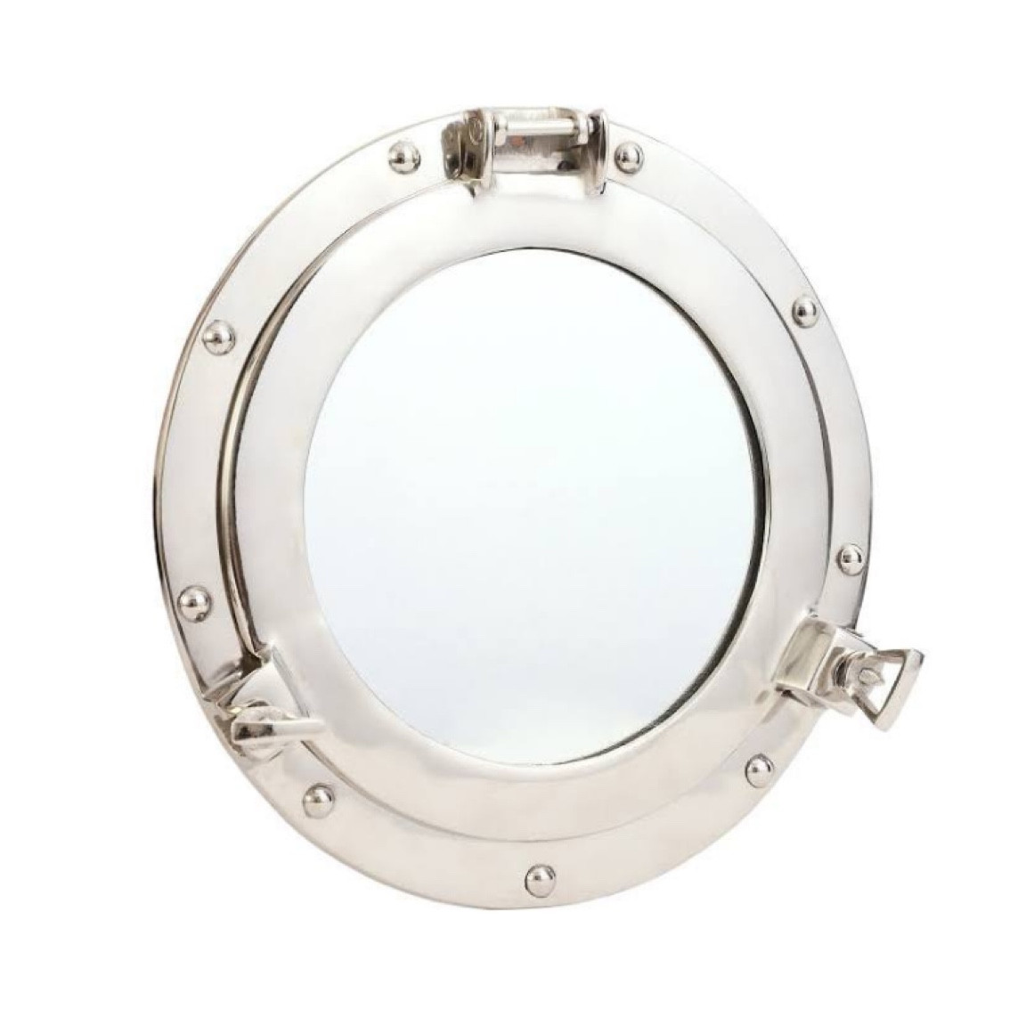 A coastal mirror fav — the Aluminum Porthole Window  

#LTKhome