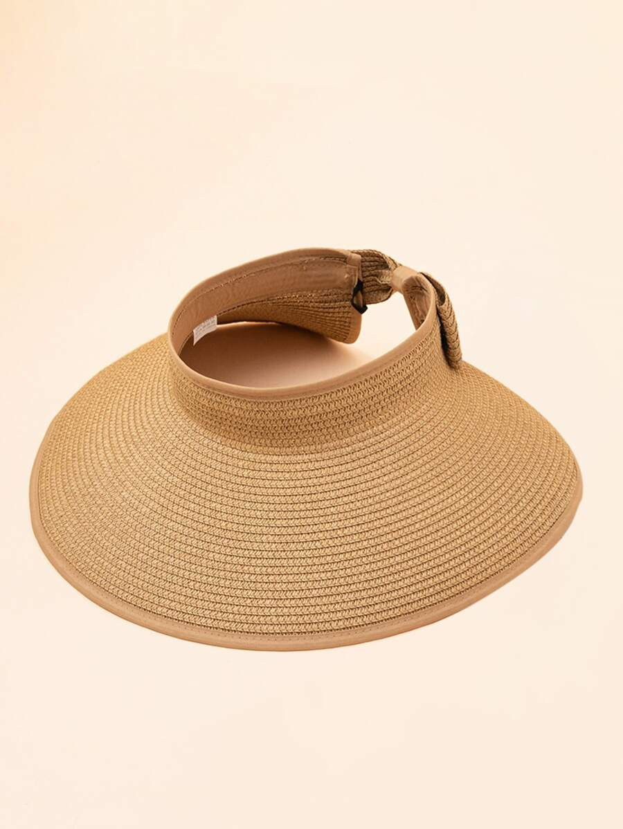 Toddler Girls Bow Decor Visor Hat | SHEIN