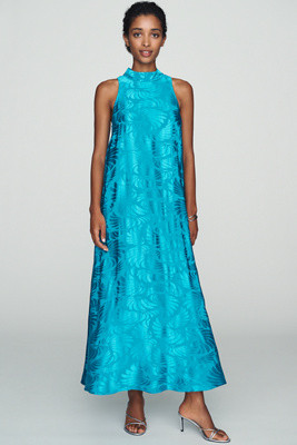 Farm Rio x Anthropologie Mock-Neck Sleeveless Maxi Dress | Anthropologie (US)