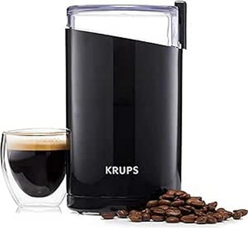 Krups One-Touch Coffee and Spice Grinder 12 Cup Easy to Use, One Touch Operation 200 Watts Coffee... | Amazon (US)
