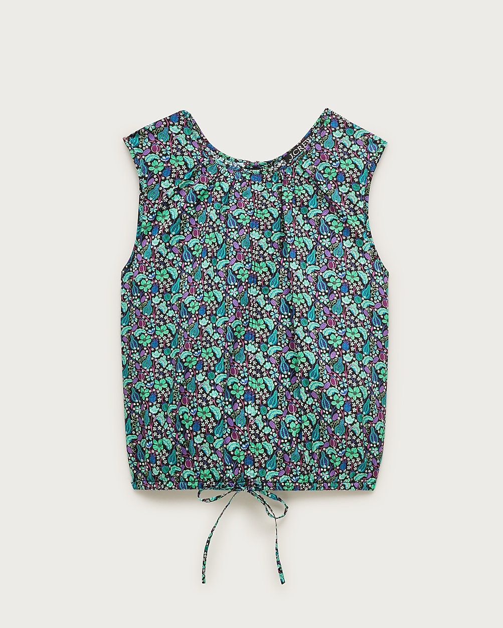Drawstring-waist tank top in Liberty® floral fabric | J. Crew US