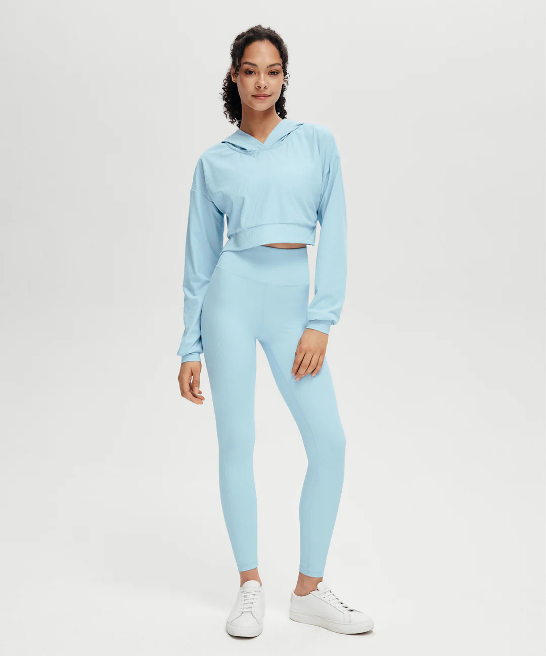 Ribbed High Waist Legging 25'' | ShopAthluna