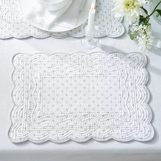 Brittany Placemats - Set of 2 | The White Company (UK)