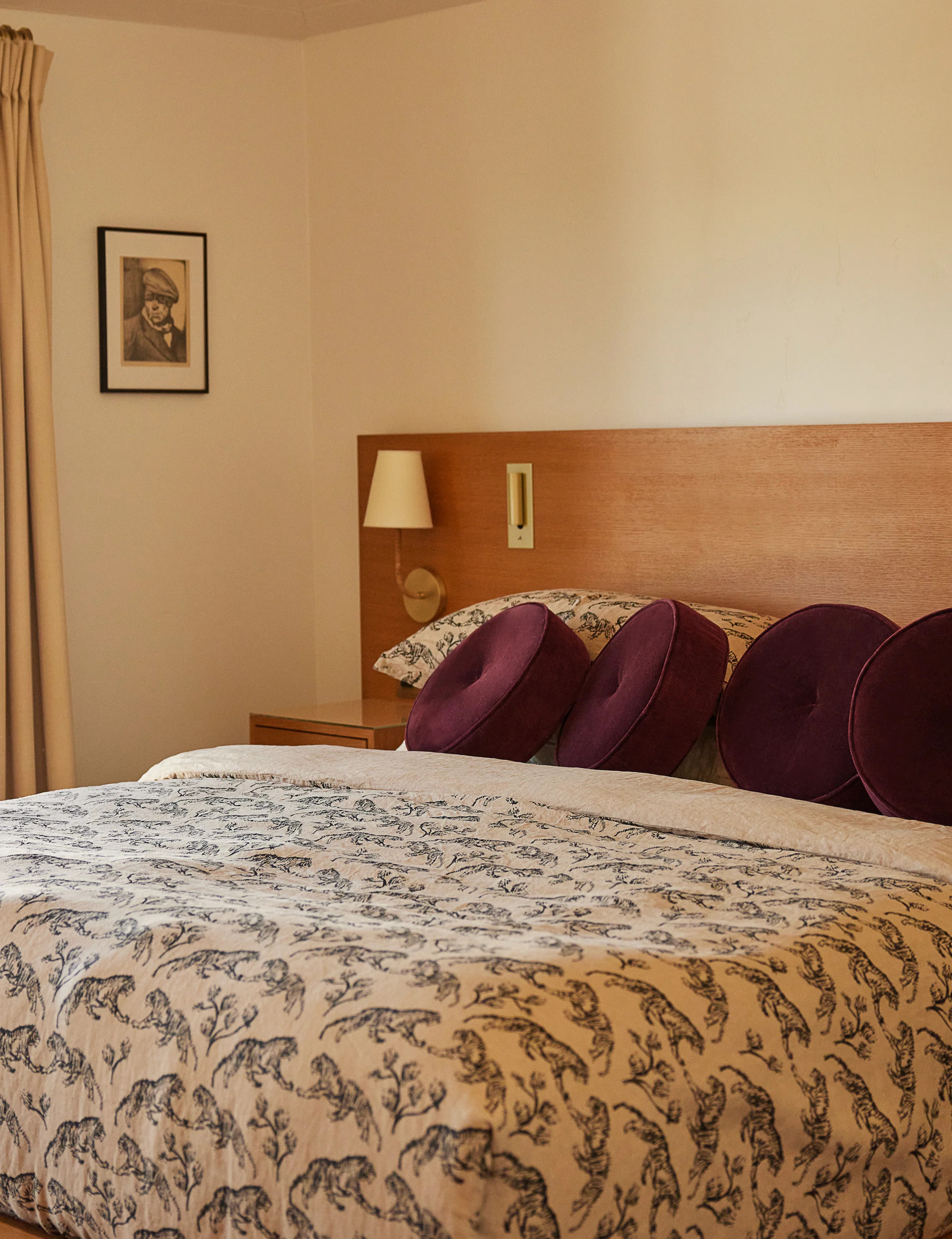 Tiger Hemp Duvet Cover | Lulu and Georgia 