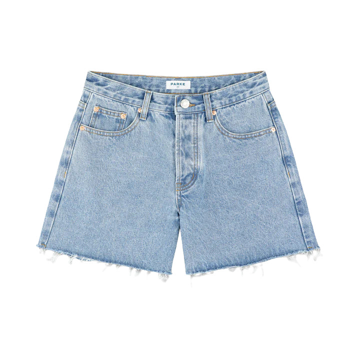 Long Baggy Shorts - Vintage Wash | Parke