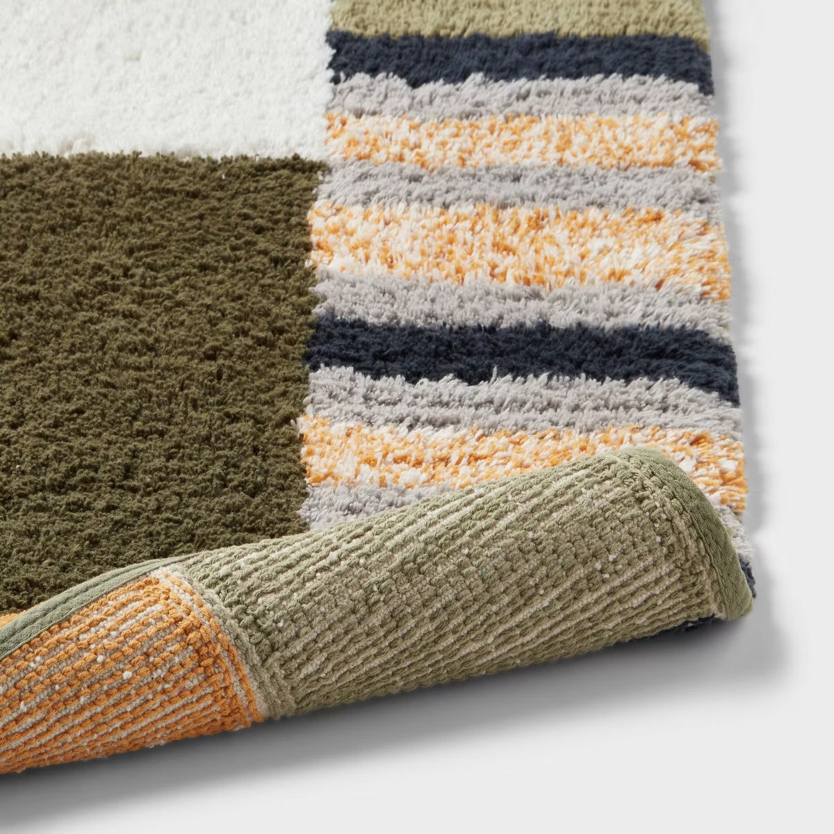 20"x30" Modern Colorblock Tufted Bath Rug - Threshold™ | Target