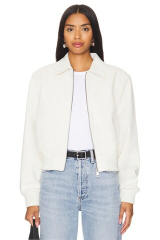 Steve Madden Anouk Jacket in Silver Birch from Revolve.com | Revolve Clothing (Global)
